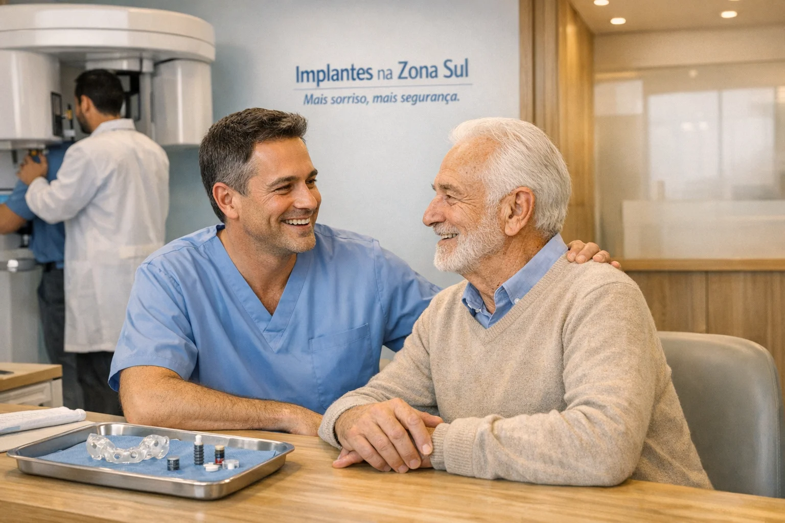 melhor dentista para implantes dentários na Zona Sul de São Paulo