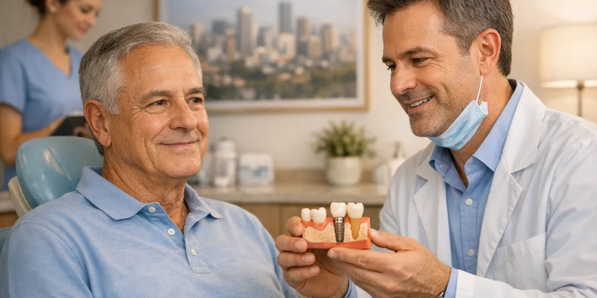 como perder o medo de ir ao dentista para fazer implantes dentários